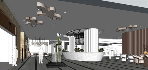 家具建材城大廳裝潢設計方案——打造體驗式商業(yè)空間