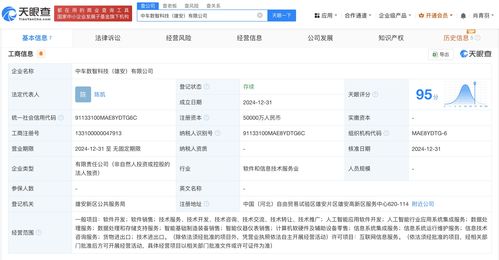 中國中車在雄安成立數智科技公司，助推人工智能行業集成服務